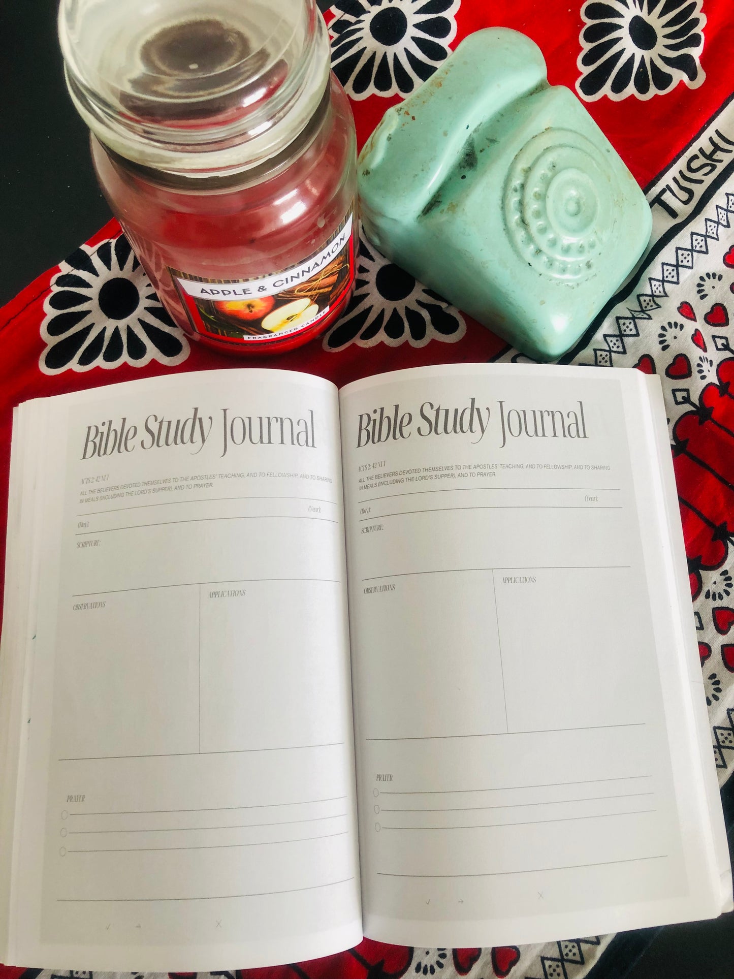 ACTS 2:42 BIBLE STUDY S.O.A.P JOURNAL